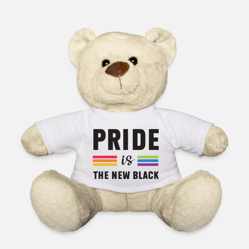 LGBTQ Pride Month - Pride ist das neue Schwarz - Teddy - Weiß