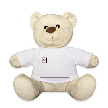 Image Not Found - Aber Style Garantiert - Teddy - Weiß - Vorne