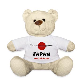Japan – Land der aufgehenden Klinge - Teddy - Weiß - Vorne