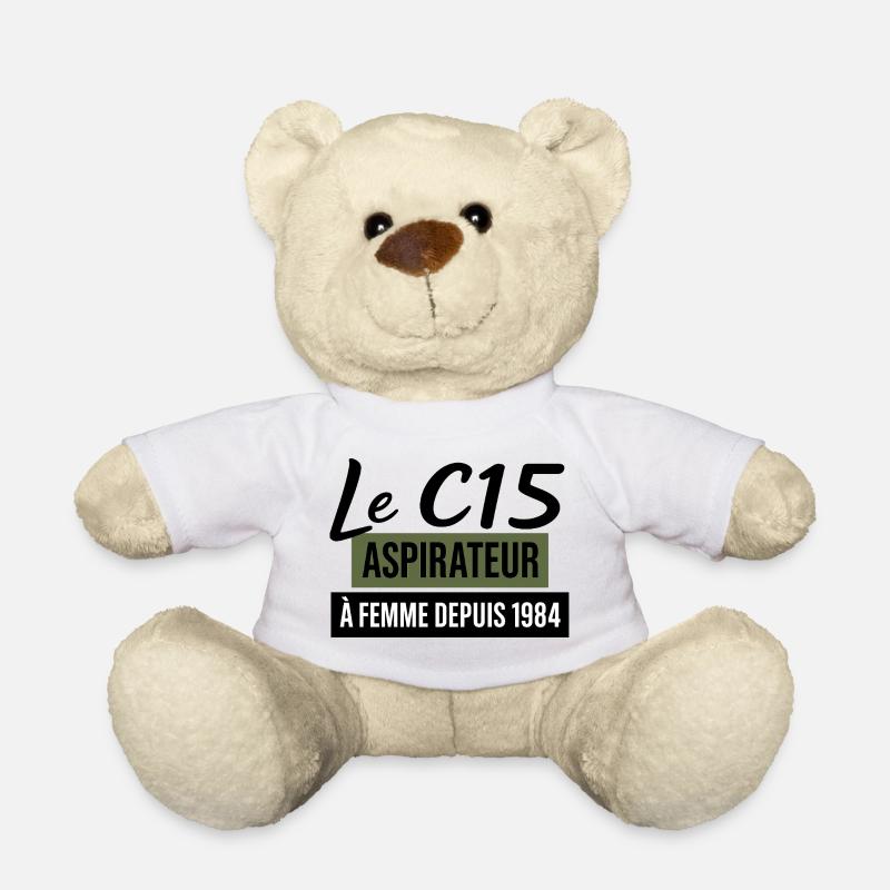 C15 - Teddy Bear - white