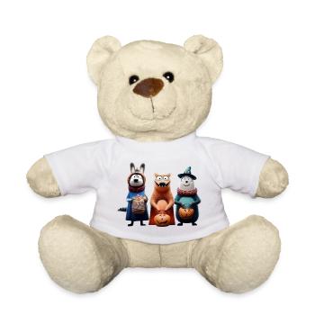 Halloween Squad – Süßes oder Saures Wooligans - Teddy - Weiß - Vorne