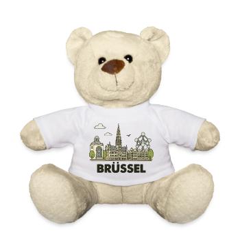 Brüssel Stadt - Teddy - Weiß - Vorne