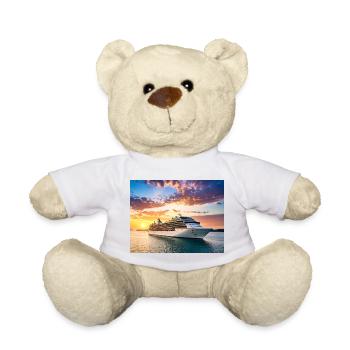Sunset Cruise - Teddy Bear - white - Front