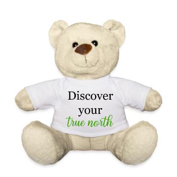 Entdecken Sie Ihre True North Purpose Finding Journey - Teddy - Weiß - Vorne
