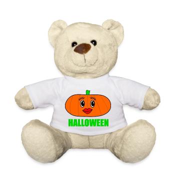 HALLOWEEN. PUMPKIN. HALLOWEEN PUMPKIN - Teddy Bear - white - Front