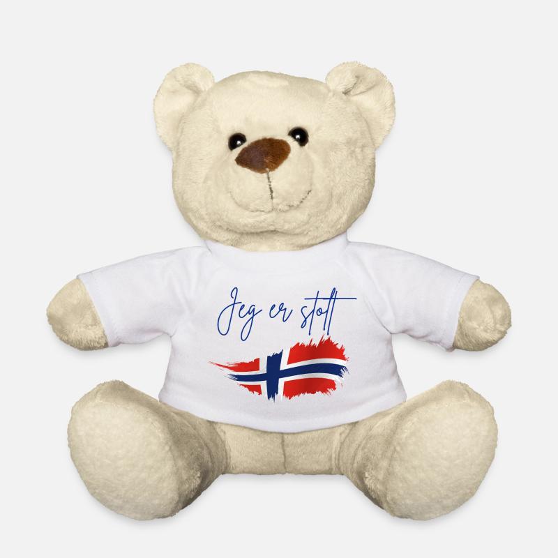 Norwegen - Teddy - Weiß