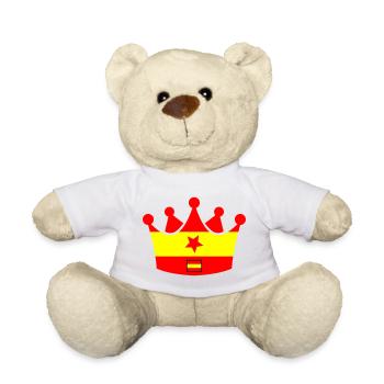 Spanien Krone - Teddy - Weiß - Vorne