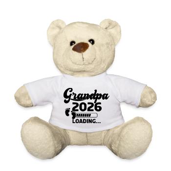 Grandpa 2026 Loading - Teddy - Weiß - Vorne