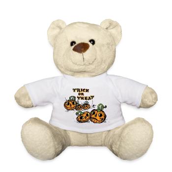 Halloween Trick or Treat Mignon - Nounours - blanc - Devant