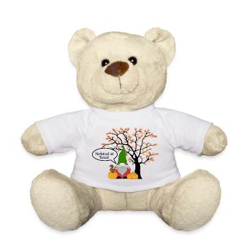 Herbstgnom  - Teddy - Weiß - Vorne