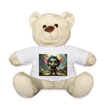Personnage Gobelin de la Forêt Verte - Nounours - blanc - Devant