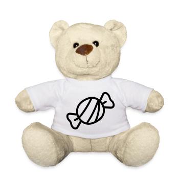 candy - Teddy Bear - white - Front