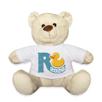 Gummy Duck Pension 2026 - Retraite - Pension - Nounours - blanc - Devant