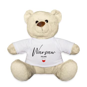 Elegantes Design Warschau, Warschau Polen - Teddy - Weiß - Vorne