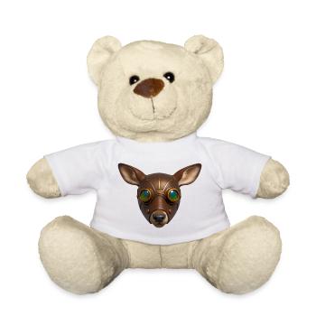STEAM FAWN - steam punk'n'roll - Nounours - blanc - Devant