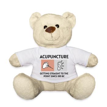 Praticien agréé en médecine traditionnelle chinoise, expert en histoire - Nounours - blanc - Devant