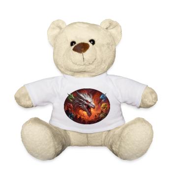 WING OF FIRES LEGENDEN FATHOM DARKSTALKER - Teddy - Weiß - Vorne