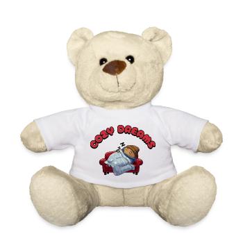 Rêves douillets - Nounours - blanc - Devant