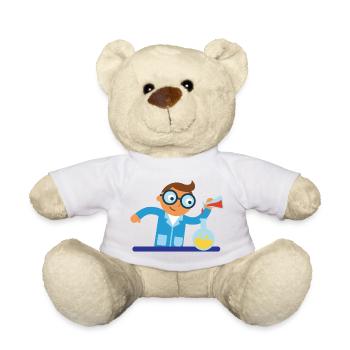 Héros du laboratoire de découverte de chimie - Nounours - blanc - Devant