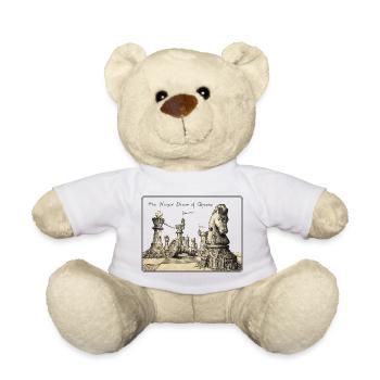 Geflügelter Traum der Königinnen - Teddy - Weiß - Vorne