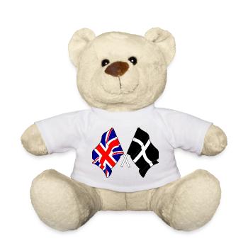 Cornwall & GB Kreuzung - Teddy - Weiß - Vorne