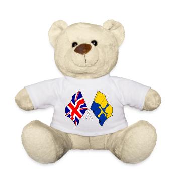 Durham & Großbritannien - Teddy - Weiß - Vorne