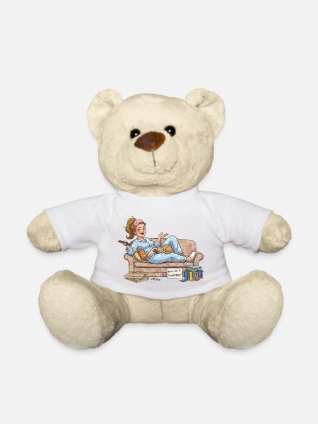 Je le ferai demain - Nounours - blanc