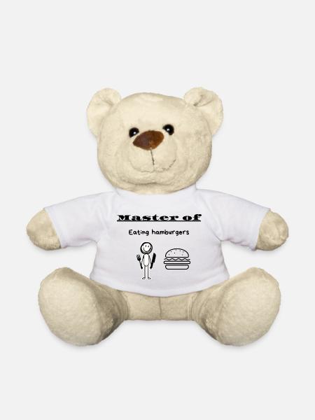 Meister des Hamburgeressens - Teddy - Weiß