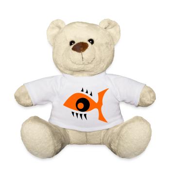 Eye Fish - Augenfisch - Teddy - Weiß - Vorne