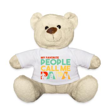 Électricien Papa Mes personnes préférées m’appellent Papa - Nounours - blanc - Devant