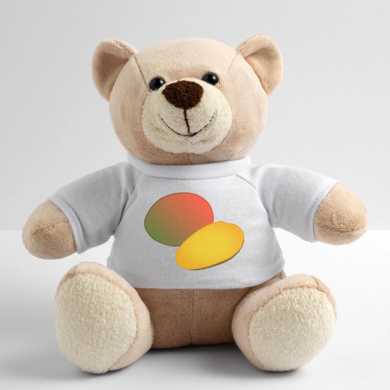Tropical Mango Duo Gradient Teddy Bear