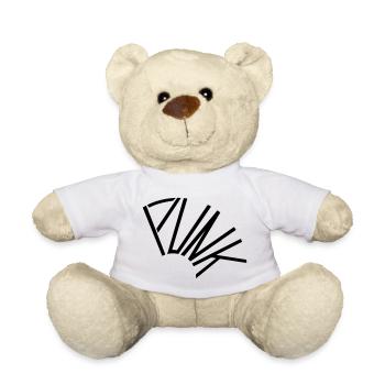 Punk - Teddy - Weiß - Vorne