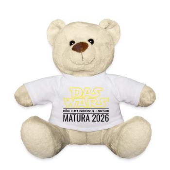 Matura 2026 Das wars (Möge Abschluss mit mir sein) - Teddy - Weiß - Vorne