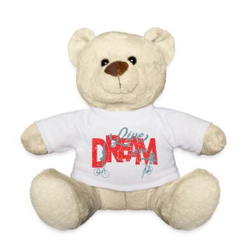 Artistic cycling, artistic cycling, indoor cycling - Teddy Bear - white - Front