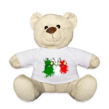 Scooter Italien - Teddy - Weiß - Vorne