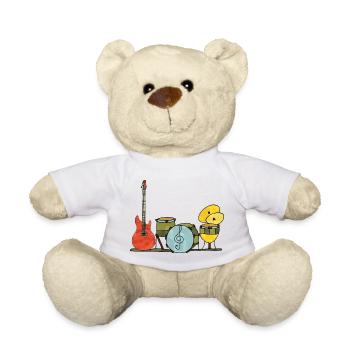 Musical instruments - Teddy Bear - white - Front