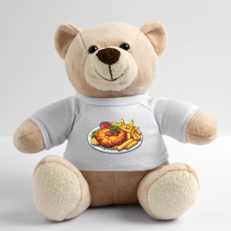 Schnitzel mit Pommes Teddy
