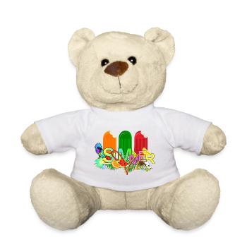 Summer Vibes - Teddy Bear - white - Front