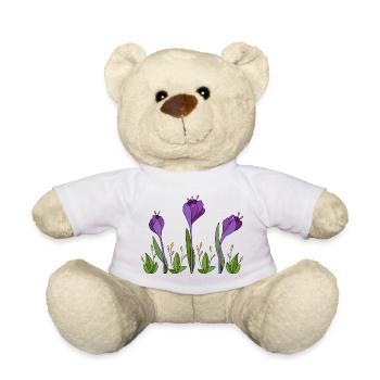 Fleur - Nounours - blanc - Devant