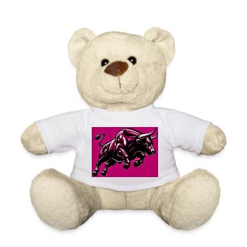Stier - Teddy - Weiß - Vorne