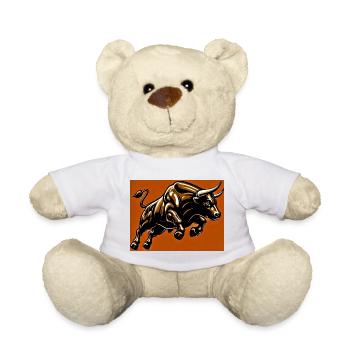Stier - Teddy - Weiß - Vorne