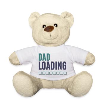 Papa chargé de la barre de progression - Nounours - blanc - Devant