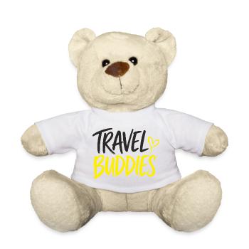 Travel Buddies Reisebegleiter Design - Teddy - Weiß - Vorne