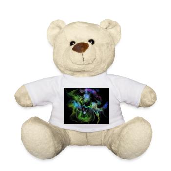 Kosmische Rauchnebelkugel - Teddy - Weiß - Vorne