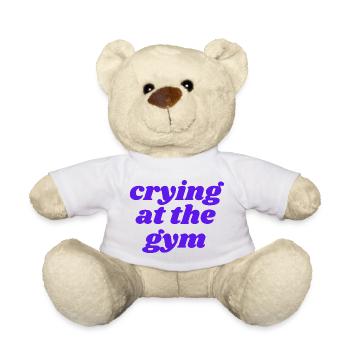 crying at the gym - Teddy - Weiß - Vorne