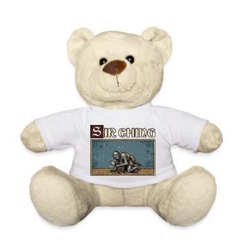 C’était un peu drôle à ma Seigneurie Ren Faire - Nounours - blanc - Devant
