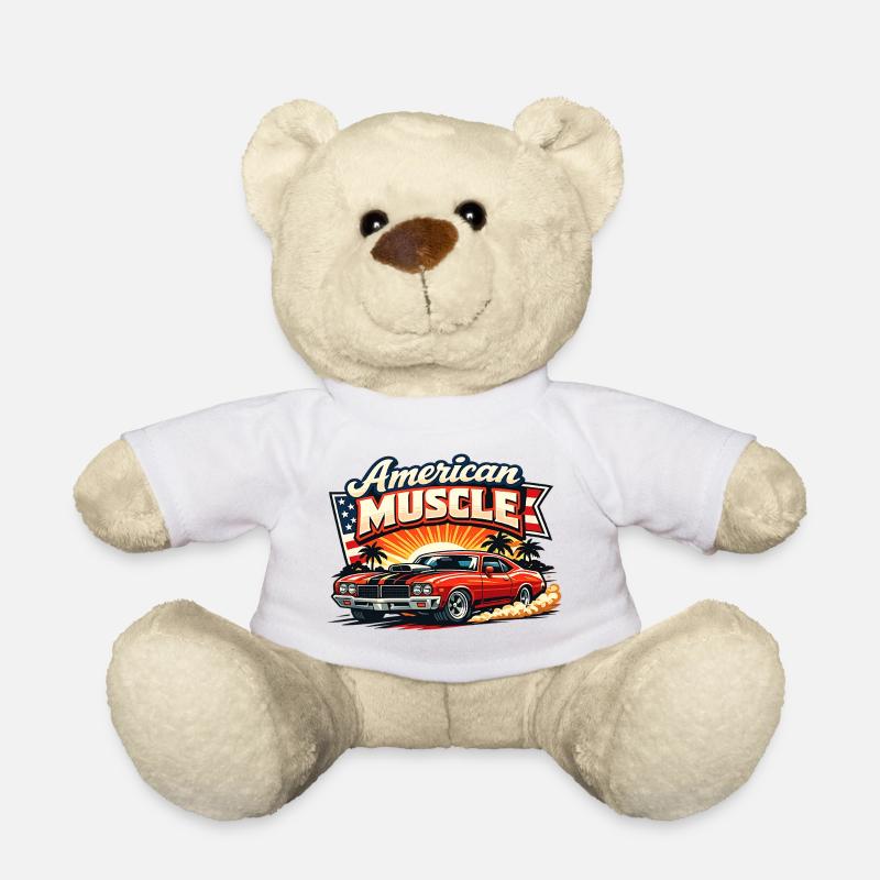 American_Muscle_2 - Teddy - Weiß