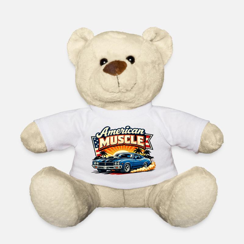 American_Muscle_3 - Teddy - Weiß