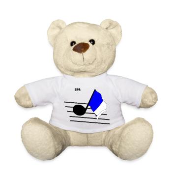 Spa Music & Racing - Teddy Bear - white - Front