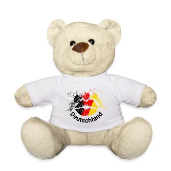 Kissing Lips Deutschland - Teddy - Weiß - Vorne